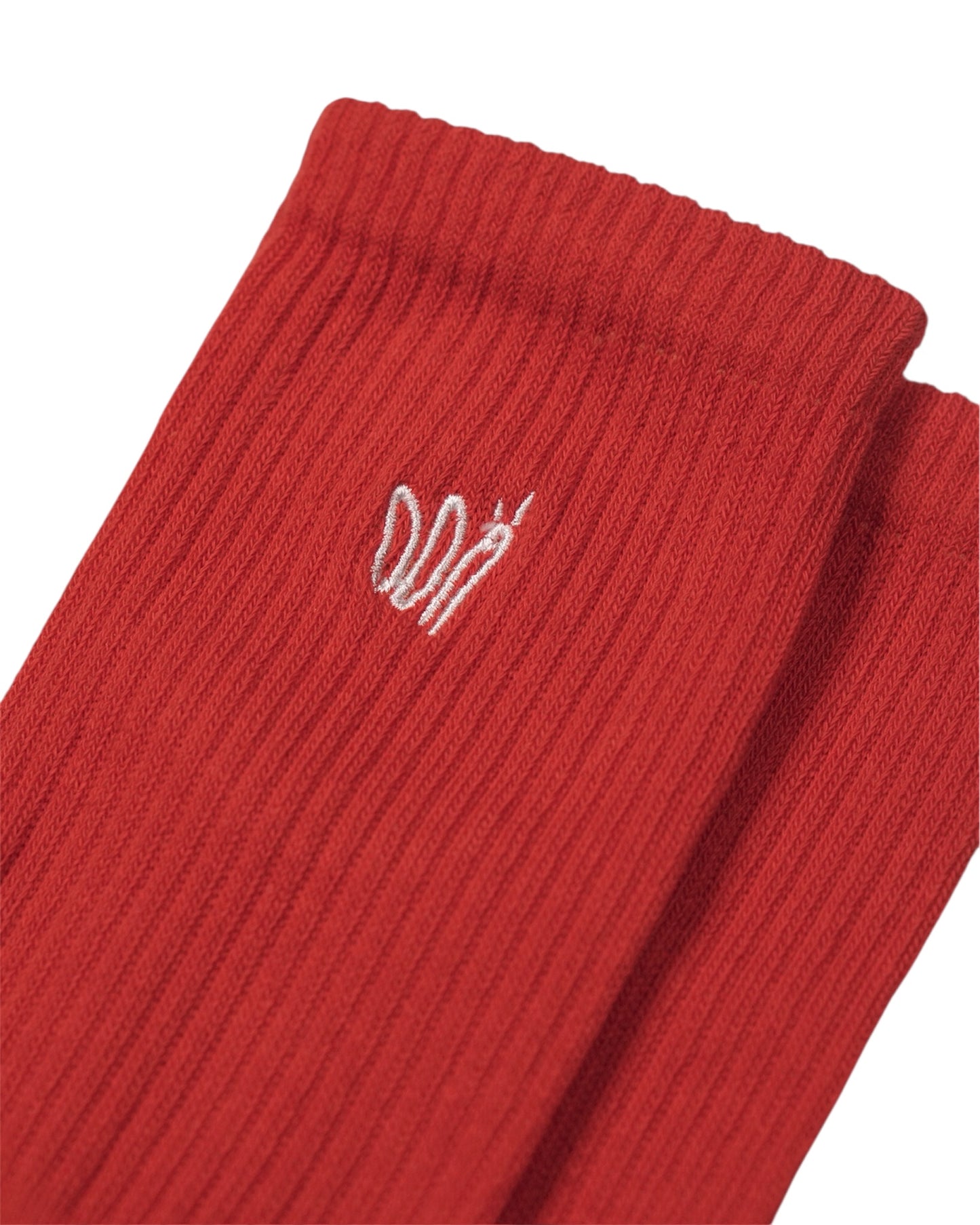 Socks Logo Red