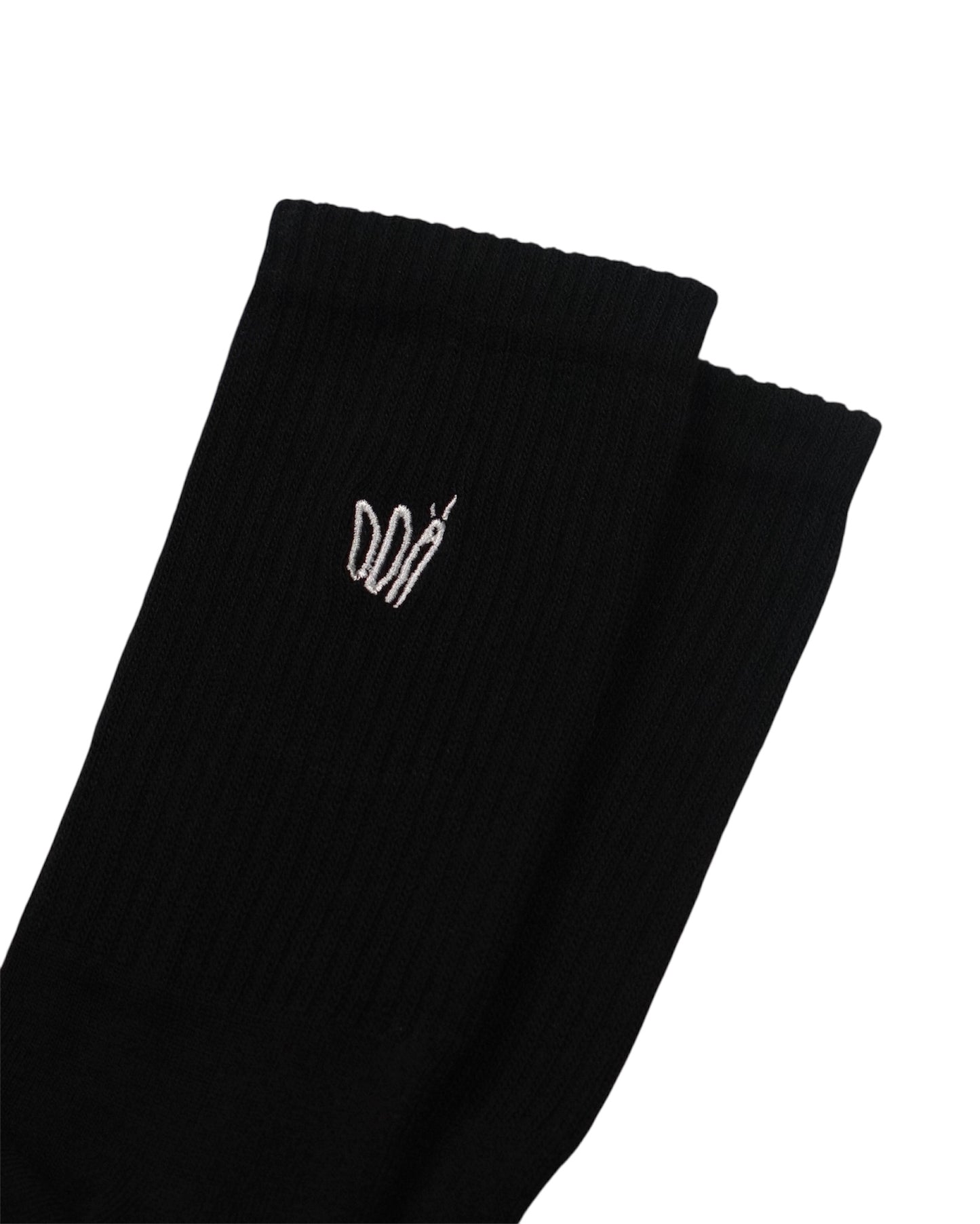 Socks Logo Black