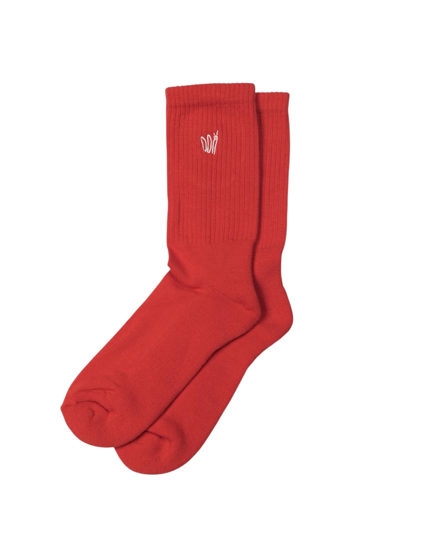 Socks Logo Red